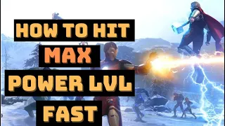 Marvel Avengers How To Hit Max Power Level Fast