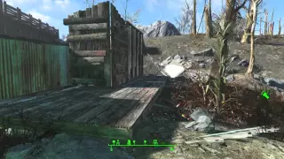 Fallout 4 coastal cottage base with a bunker