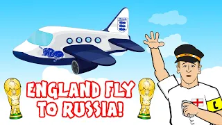 🛫ENGLAND FLY TO RUSSIA 2018!🛫 The Song! (Harry Kane's Plane World Cup 2018)