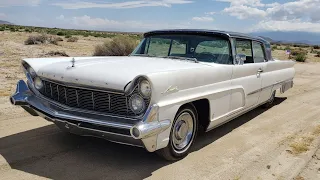 1959 Lincoln | classic car in the desert
