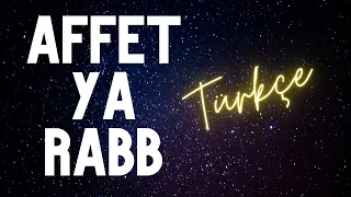 Geeflow Musab - AFFET YA RABB (Türkçe)