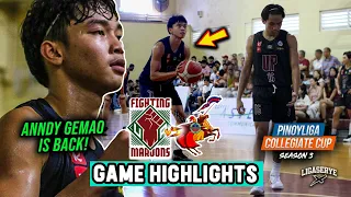 'BATANG MAMAW' ANDY GEMAO IS BACK FOR THE FIGHTING MAROONS VERSUS HIS FORMER TEAM LETRAN KNIGHTS!