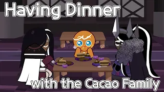 🍪🍽🍫Having Dinner with the Cacao Family(Cookie Run Kingdom Animation)🍫🍽🍪