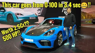 2023 PORSCHE 718 CAYMAN GT4 RS REVIEW at the Festival of Dreams 🌟|SM VLOGZ