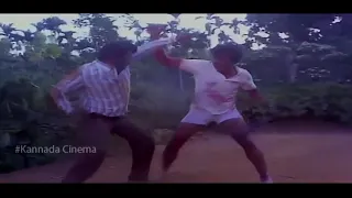 Kannada Action Scene || Gandandre Gandu Movie || Kannada Hits || Full HD