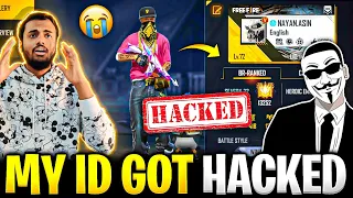 My Id Got Hacked 💔 Rip V badge & Hiphop what will Happen Now ?😭 Prank Gone Wrong - Garena Free Fire