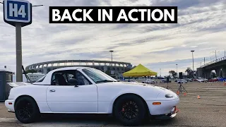 Supercharged Autocross, The Miata Is Back In Action!