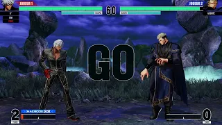 King of Fighters XV - Boss challenge : GOENITZ (first try)