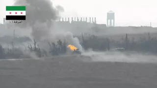 Мобильные группы повстанцев в Сирии атаковали войска Асада с ПТРК BGM-71 TOW ...