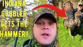 HOOSIER GOBBLER gets a SMACKDOWN! Spring Turkey hunting 2024!