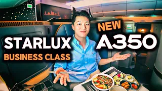 STARLUX Airlines NEW A350 BUSINESS CLASS - Best Flight EVER!