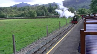 STEAM.NO3 river Irt  running round at Eskdale 28 8 21.Neil Hayton railway memories.