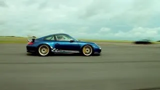 Porsche 911 GT3 RS vs Audi R8 V8 Drag Race