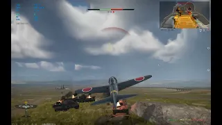 Zero Fighter close ground support. #gaming #warthunder #games #gameplay #war #aviation