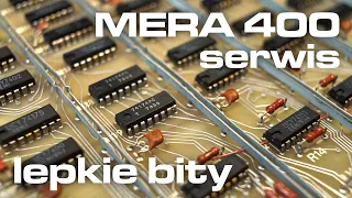 MERA-400 serwis: "lepkie" bity pakietu P-R