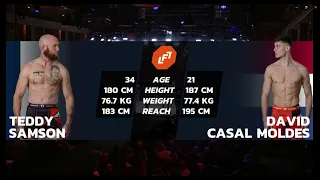 LFL 7 Full Fight: David Casal Moldes VS Teddy Samson