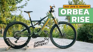 Orbea Rise Review | Emtb SL Roundup - Best Lightweight eMTBs 2023 #mtb