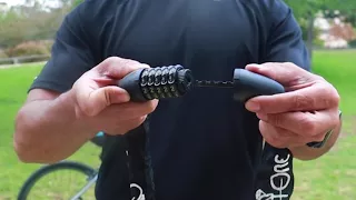 How to set bike lock combination code R.M.Stone 5 digit bicycle lock & how to reset - tutorial