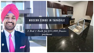 Own In Just $15,000 Down a Modern 2 Bed 2 Bath Condo in Taradale, Calgary for ! | Nirwair Bajwa