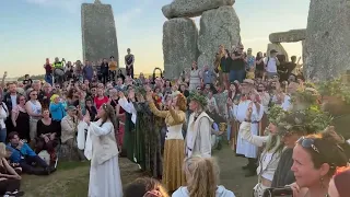 Stonehenge Summer Solstice Celebrations 2022 Oops, I thought it was tomorrow. Why is #it #that #when