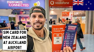 Buying a Sim Card for New Zealand at Auckland Airport