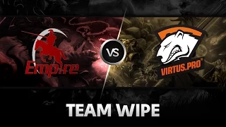 Team wipe by Team Empire vs Virtus.Pro @Starseries XI