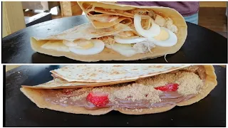 Sweet vs Savory Crepe!