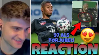 SIDNEY MACHT EIN TOR UND GRÜßT ELI MIT TORJUBEL!😍 FC DAC REACTION🦆 | ELIGELLA