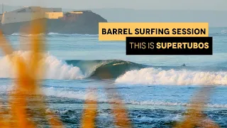 Barrel Surfing Session | Supertubos Peniche