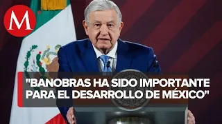 AMLO celebra 90 años de Banobras: "es un hecho histórico"