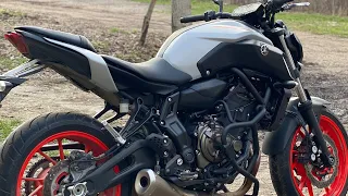 Interviu direct de pe YAMAHA MT07!