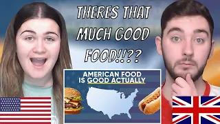 British Couple Reacts to Everything You Know About American Food is Wrong.