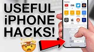 7 Secret iPhone HACKS!