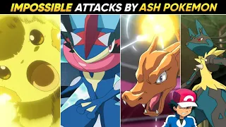 When Ash Pokemon used Impossible Moves || Impossible Moves Used By Ash Pokemons