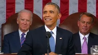 State of the Union 2015:  Quick retort: "I won both of 'em"