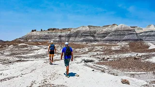 EXPLORING THE PECULIAR PETRIFIED FOREST NATIONAL PARK | PAINTED DESERT | ARIZONA | ROUTE 66