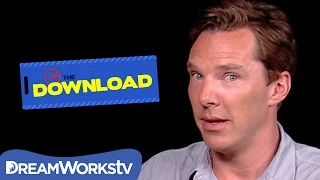 Benedict Cumberbatch Reacts to Crazy Interview | THE DREAMWORKS DOWNLOAD