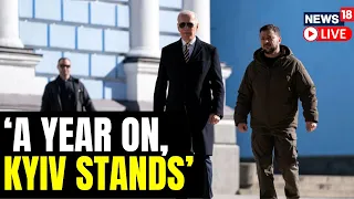 Joe Biden Makes A Surprise Visit To Ukraine | US President In Ukraine | Ukraine News LIVE | News18