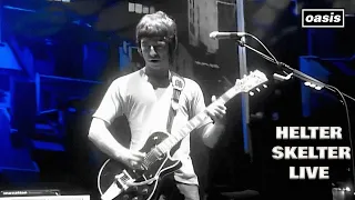 Oasis - Helter Skelter Live (Unofficial Video) (Beatles Cover)