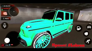 Mercedes G63. 23kk Black russia vs James_Lebron , Server: ❄️iCE❄️