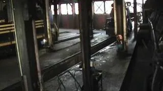 Steamtown CN 2-8-2 3254 at the roundhouse