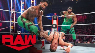 The Street Profits vs. The Dirty Dawgs vs. Alpha Academy – Triple Threat Match: Raw, Oct. 25, 2021