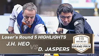 Loser Round 5 - 허정한 Jung Han HEO vs 딕 야스퍼스 Dick JASPERS. H/L