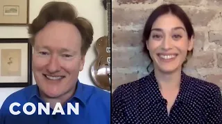 #ConanAtHome: Lizzy Caplan Full Interview | CONAN on TBS
