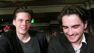 Bill Skarsgård and Landon Liboiron Interview