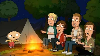 One Direction Camping With Stewie | Family Guy