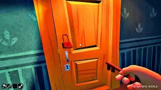 HELLO NEIGHBOR - Act 3 All Mini Games (Supermarket/Double Jump Room/School)