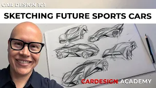 Car Design 101: Sketching Future Sports Cars in Perspective