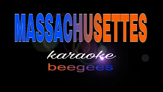 MASSACHUSETTES beegees  karaoke