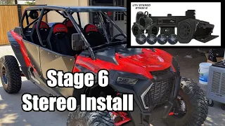 UTV Stereo Stage 6 Install on RZR!